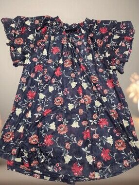 *1379 Lane Bryant stunning floral blouse Women 18/20